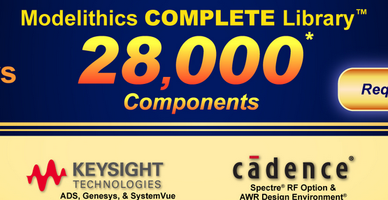 Image Optimisez vos conceptions RF avec la nouvelle bibliothèque Modelithics COMPLETE™ v24.8 1