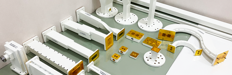 Image Dolph Microwave : Composants double ridged waveguides